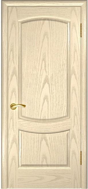 Фото Межкомнатная дверь "Криста" глухая, слоновая кость